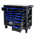 12-Layer Drawer Tool Trolley with Wheels